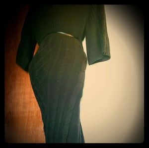 cable knit sweater dress